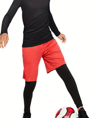 HOPLYNN Youth Compression Leggings Quick-Drying Sports Leggings