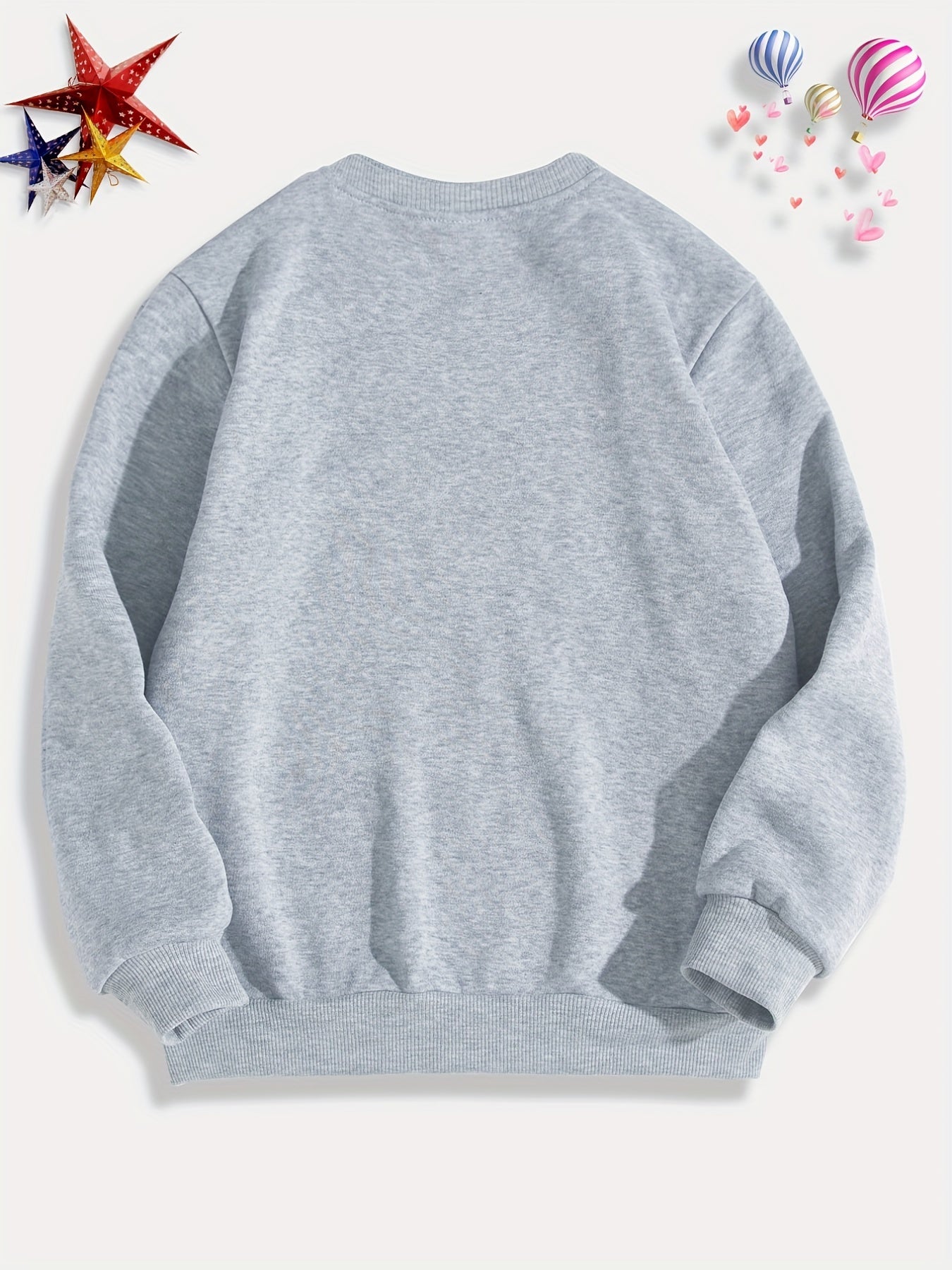 COUSIN CREW Boys Sweatshirt Long Sleeve Crew Neck Tops Kids Clothing