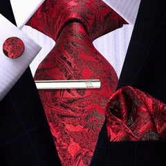 Men's KerFado 8 Classic Striped Paisley Tie Set