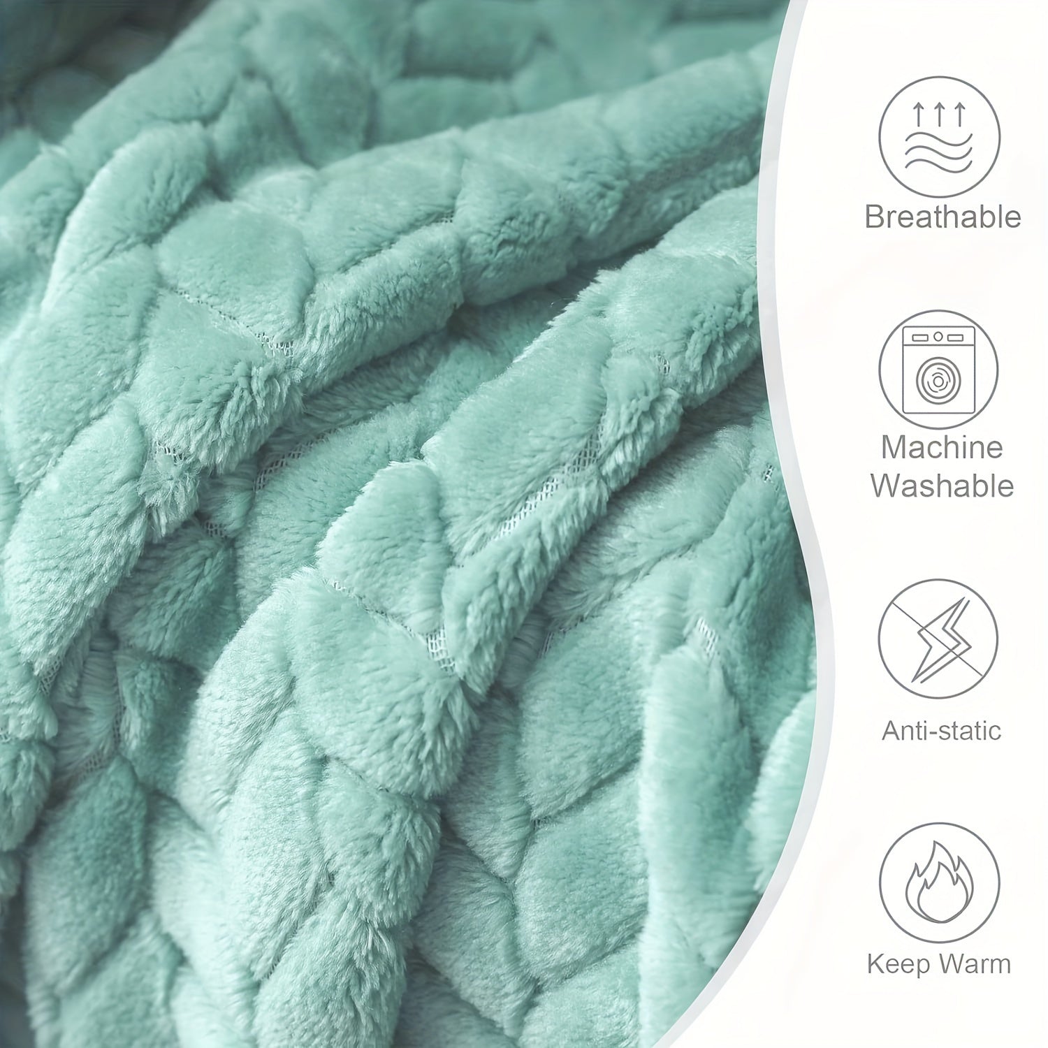 Soft Throw Blanket for Sofa Couch Bed Decor For Outdoor Camping Travel