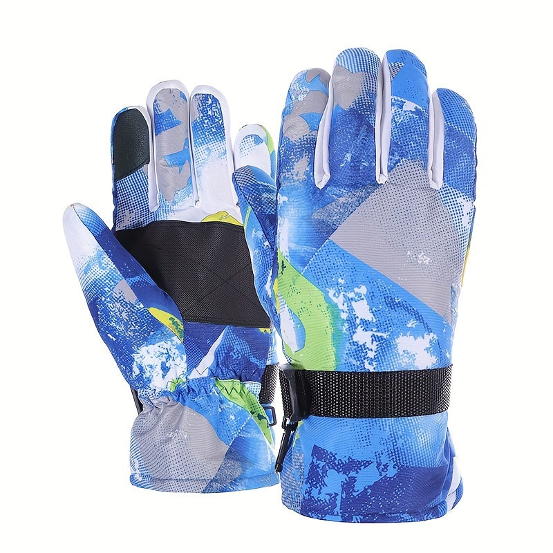 Winter Windproof Skiing Gloves Waterproof Warm Gloves