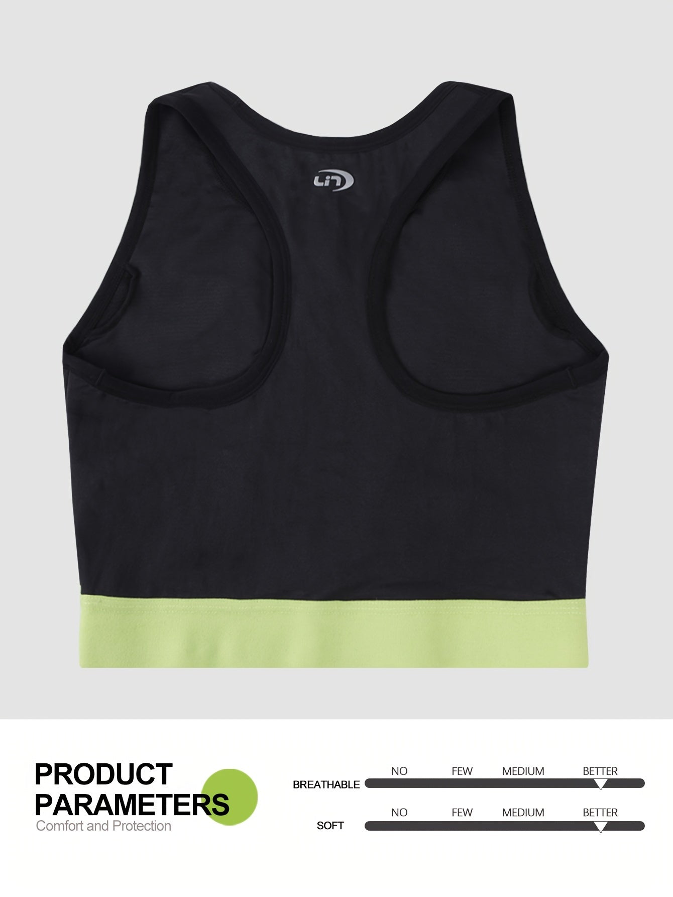 Women's Contrast Racerback Sports Tank Top Yoga Sleeveless Activewear