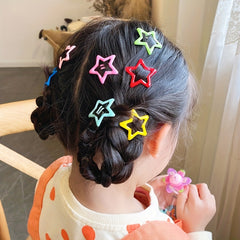 10pcs Luminous Hair Clips Decorative Accessories for Girls