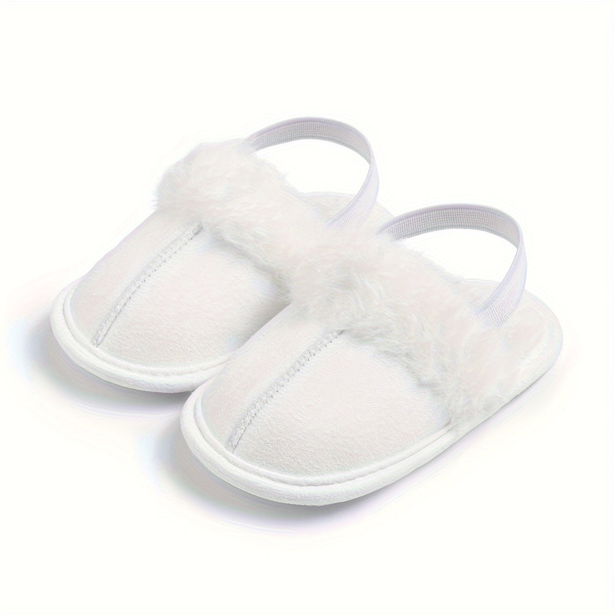 Cozy Fleece House Shoes For Baby Girls