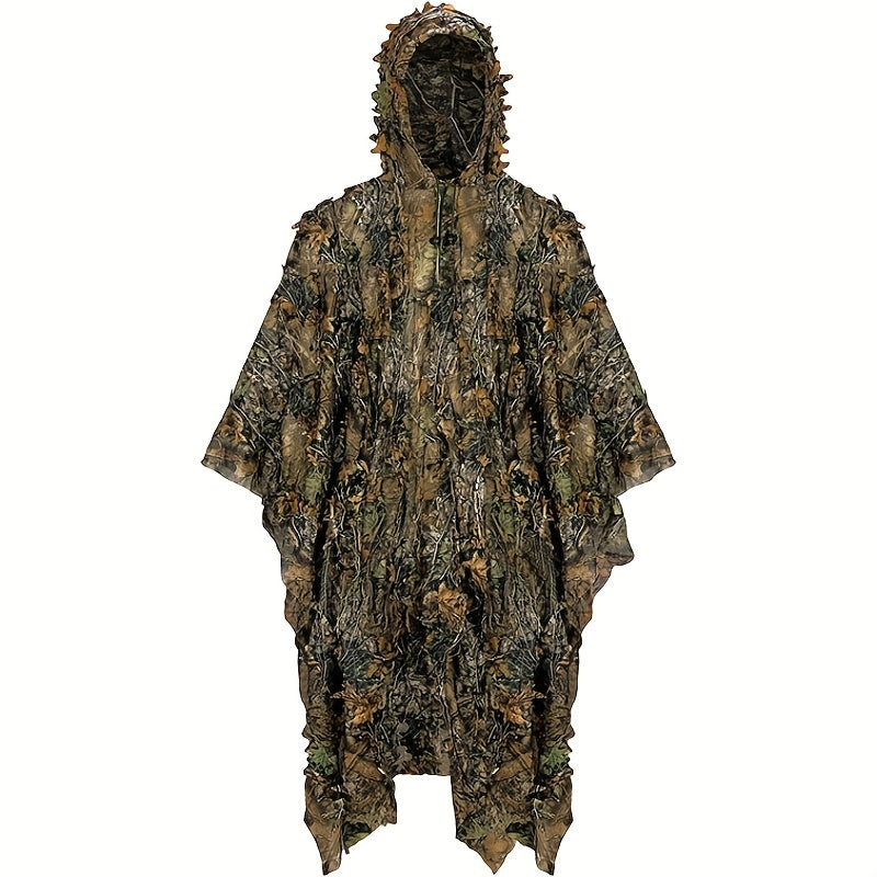 Leaf Camouflage Cloak for Bird Watching Outdoor Air Gun