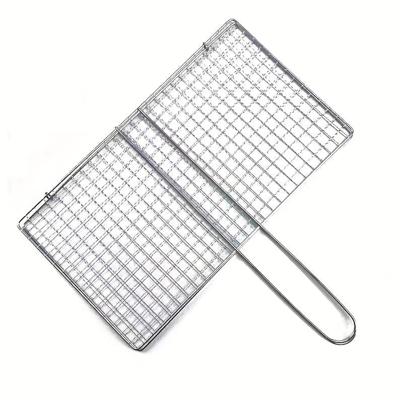 1pc BBQ Grilled Fish Net Clip Stainless Steel Barbecue Basket