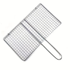 1pc BBQ Grilled Fish Net Clip Stainless Steel Barbecue Basket