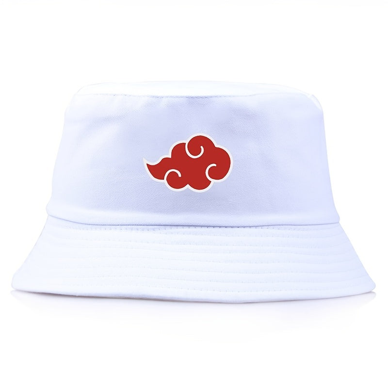Cartoon Print Bucket Hat UV Protection Fisherman Cap