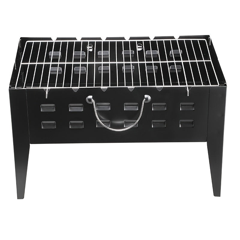 Portable Charcoal BBQ Grill for Outdoor Picnics Camping Garden Use