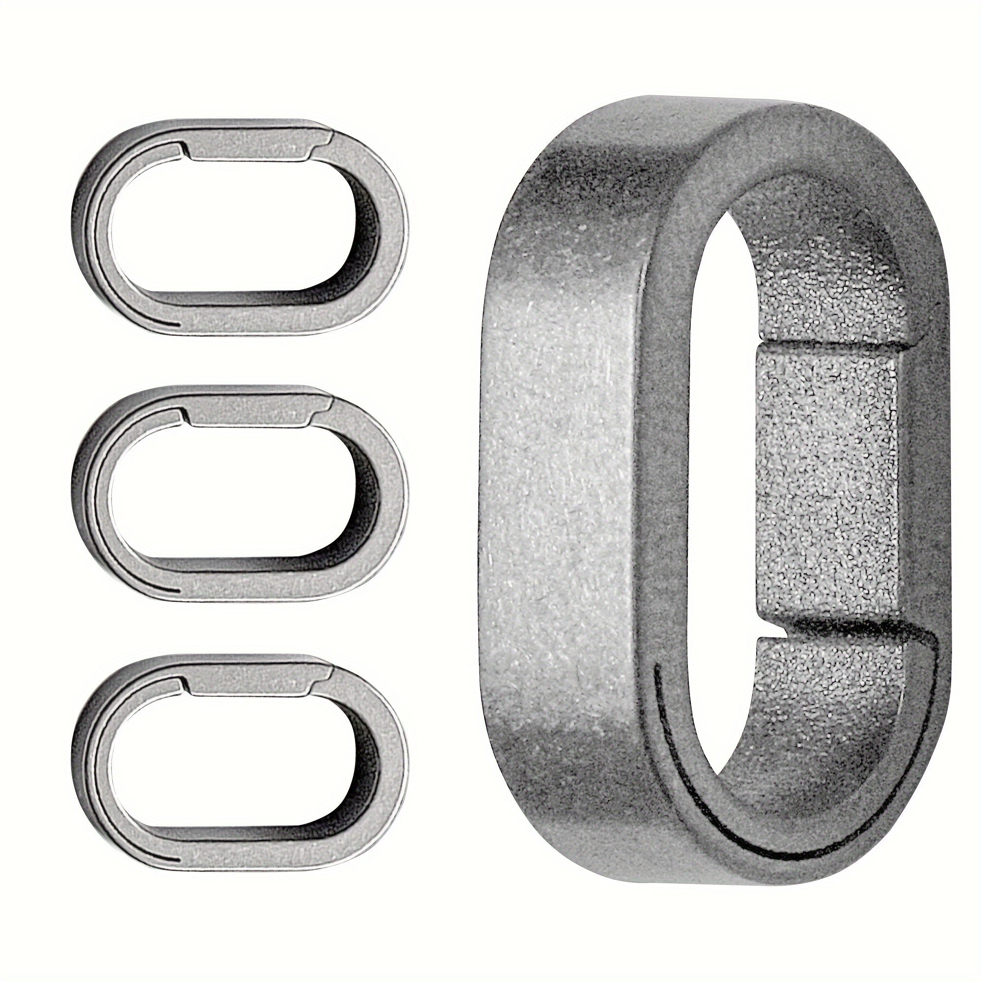 Titanium Quick Release Keyring Keychain for Camping Hiking