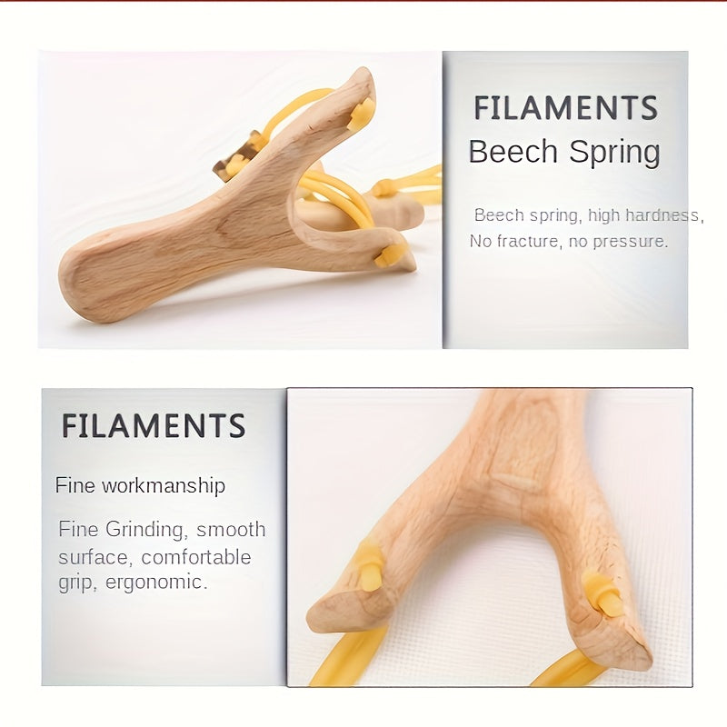 Classic Beech Slingshot Outdoor Toy