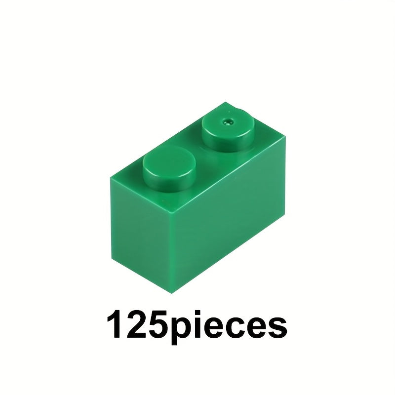 125pcs Small Granular Blocks DIY Pixel Art Accessories Toy