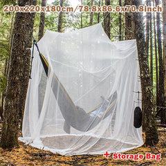 Mosquito Proof Camping Net with Storage Bag for Indoor and Outdoor Use