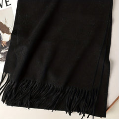 Unisex Windproof Plain Color Scarf for Outdoor