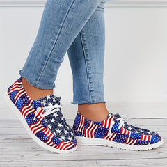 Women's Star Comfort Canvas Shoes Lightweight Low Sports Shoes