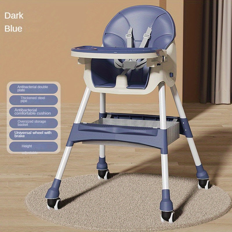Foldable Baby Dining Chair Portable Eating Seat