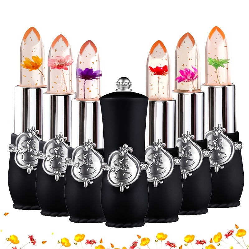 Long Lasting Lipstick Set with Moisturizing Lip Balm