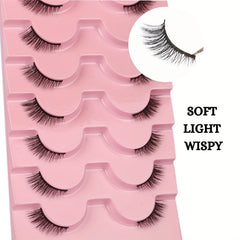 Natural Fluffy Faux Mink Lashes for Bold Look