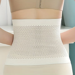 Tummy Wrap Cut Out Waist Trainer Breathable Slimming Belly Belt