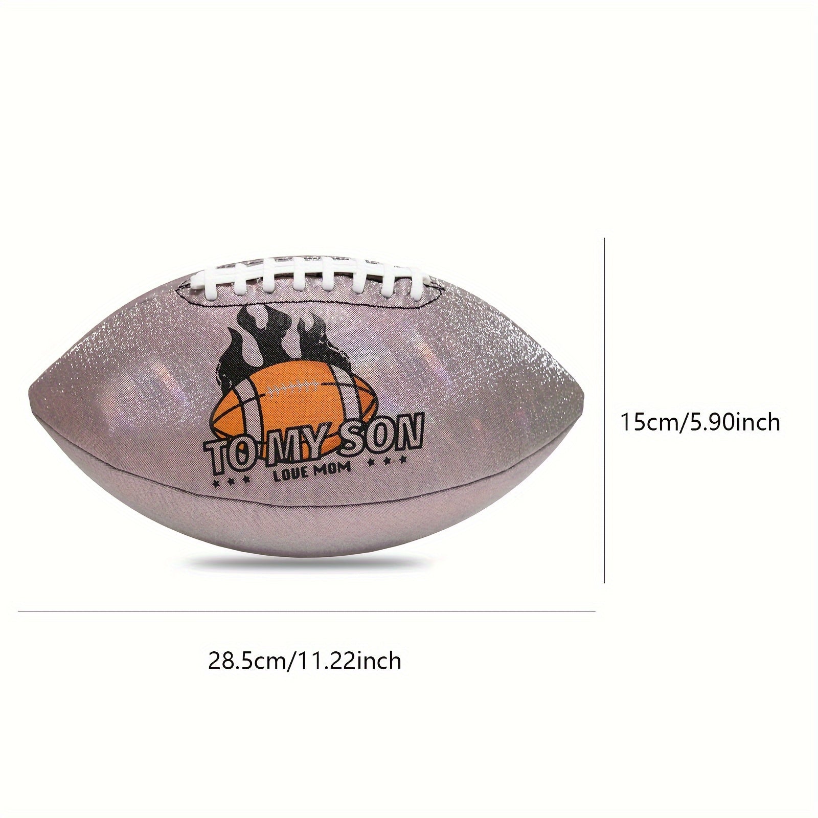 Engraved Size 9 Football - Christmas Gift for Son