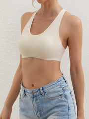 Solid Wireless Bra Comfy & Stretch Women's Lingerie