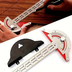 Woodworking Edge Measuring Ruler Protractor T square Woodworking Edge Ruler