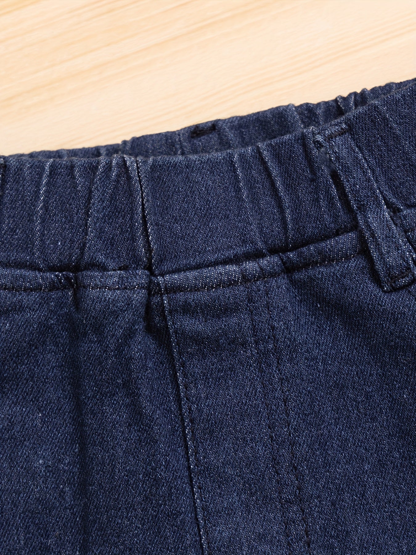 Floral Embroidered Jeans for Baby Girls