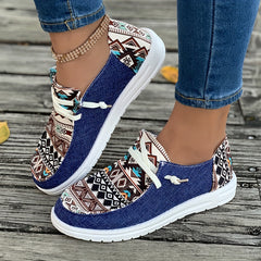 Women's Matching Square Pattern Skate Shoes