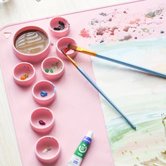 Nonstick Silicone Craft Mat 58x40cm for Painting Clay Resin Casting