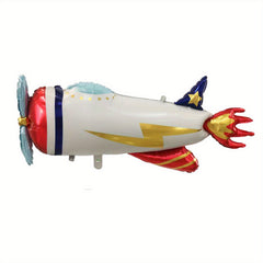 Airplane Balloons Birthday Balloons Large Helium Foil Balloon Plane Theme