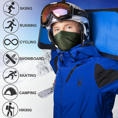 Winter Windproof Neck Gaiter Face Mask for Skiing Snowboard