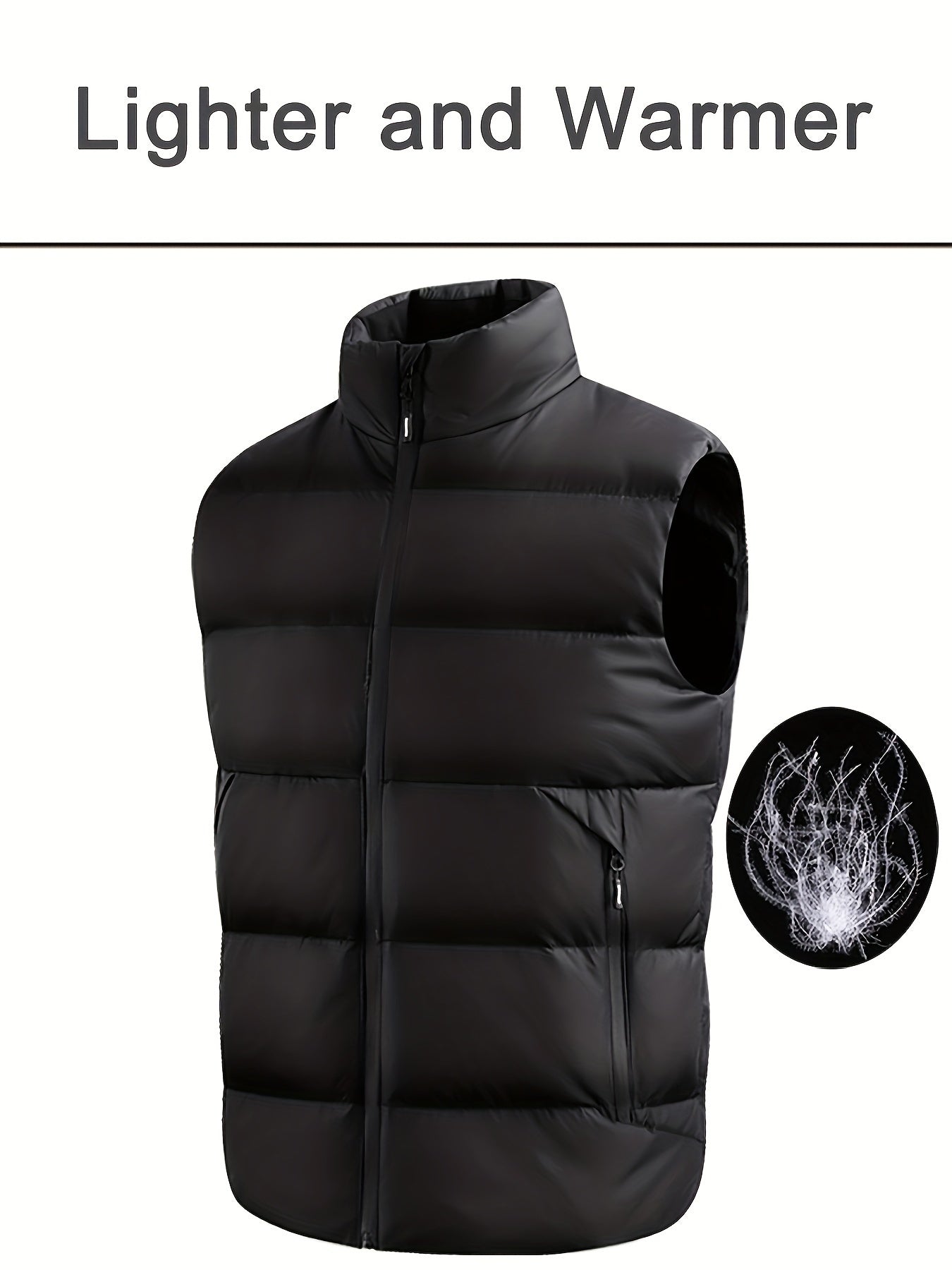 Men's Smart Heating Vest Warm Outdoor Vest Winter Clothing