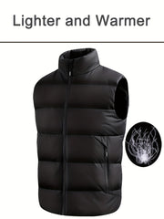 Men's Smart Heating Vest Warm Outdoor Vest Winter Clothing