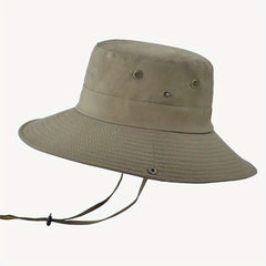 Outdoor Mountaineering Sunshade Hat for Summer with Large Brim