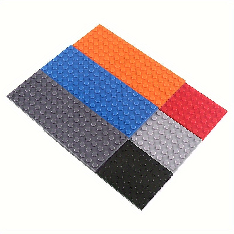 Building Block Puzzle Toy Parts 6-16 Double Sided Base Plate DIY Construction