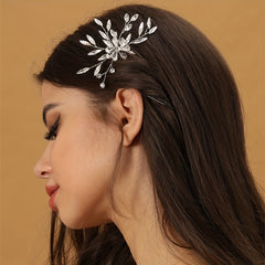 Rhinestone Flower Head Piece Headwear Wedding Hair Accessories