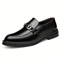 Men Pointed Toe Oxford Shoes Slip On Dress Shoes