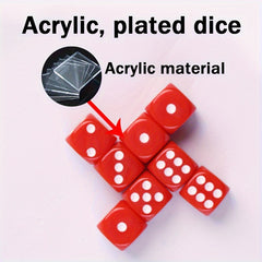 10pcs Game Dices Set for Tabletop Board Games