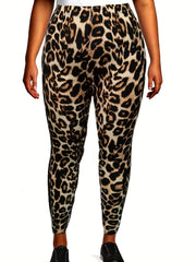 Leopard Print Skinny Leggings