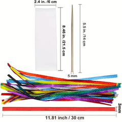 Rainbow Scratch Bookmarks Kit for Kids