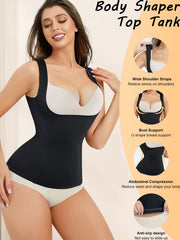 Tummy Control Waist Shaping Tank Top Sleeveless Shapewear