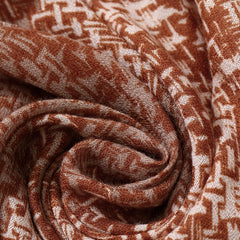 Light Brown Houndstooth Scarf Fall Winter Scarves For Women