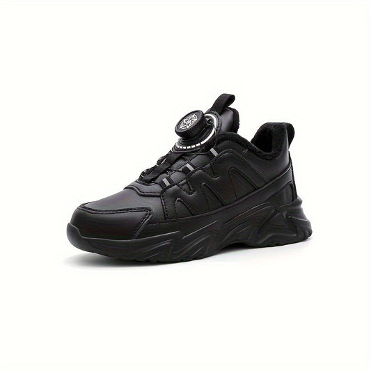 Chunky Boy's Shoes w/ Rotating Buckle Non Slip Sneakers