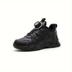 Chunky Boy's Shoes w/ Rotating Buckle Non Slip Sneakers