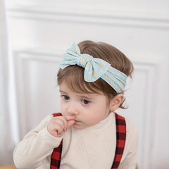 Baby Girls Floral Bowknot Headband Hair Accessories