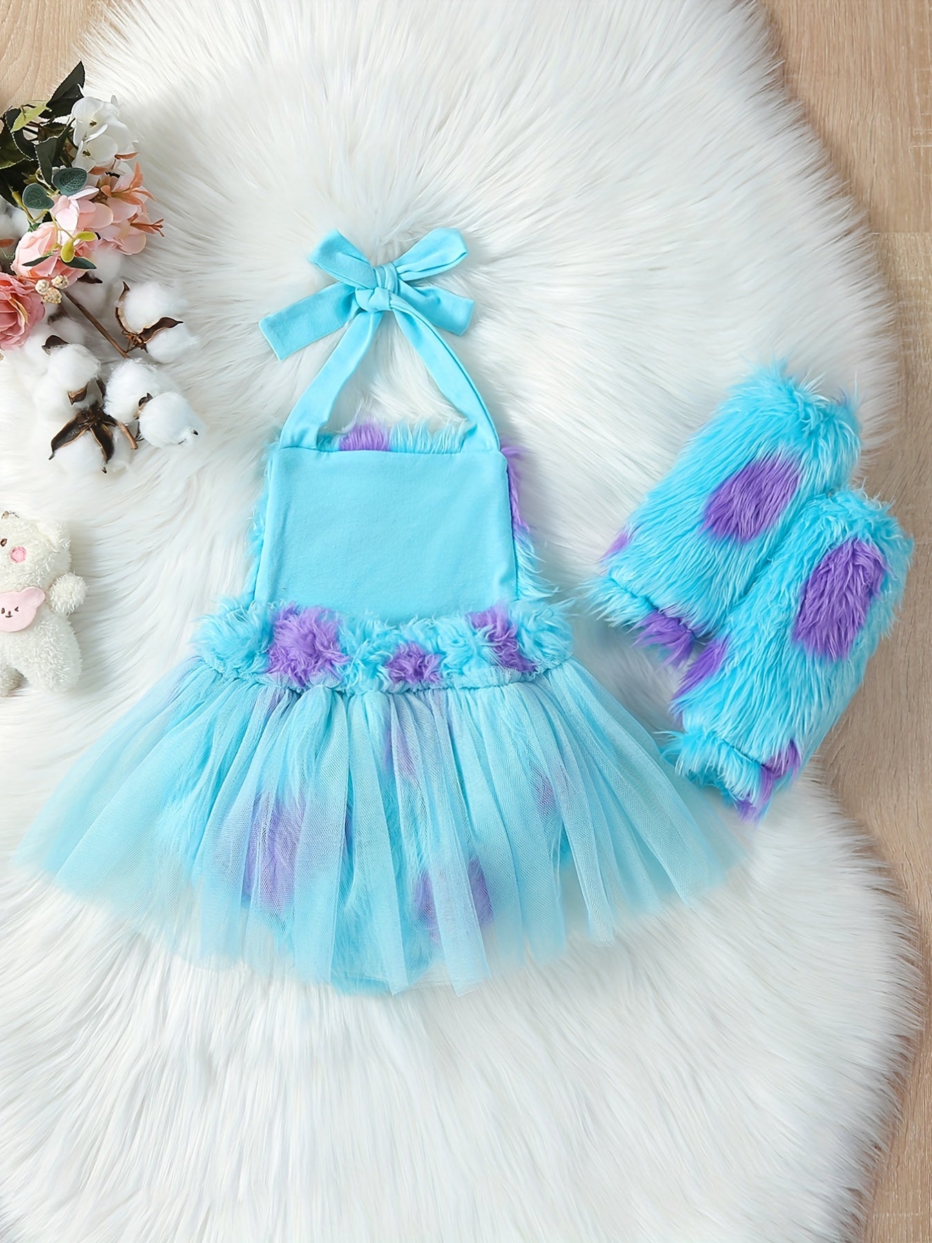 Mesh Gauze Romper Set for Boys and Girls