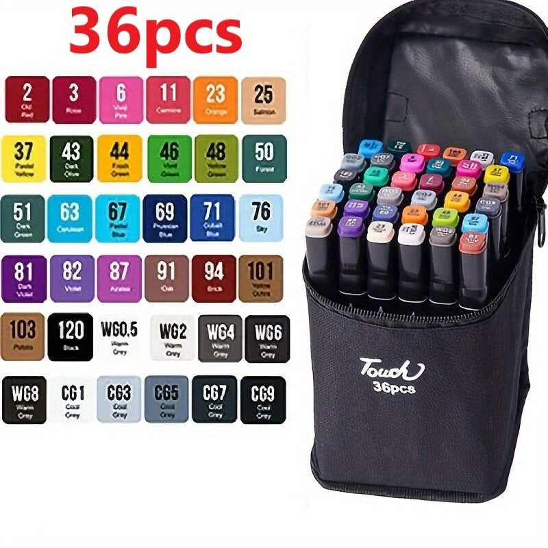 12pcs 262pcs Art Markers Double Ended Sketch Markers Set For Drawing Comics