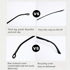 Portable Rimless Bifocal Anti Light Reading Glasses For Men