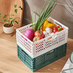 Foldable Multifunctional Storage Box for Office Kitchen Sundries