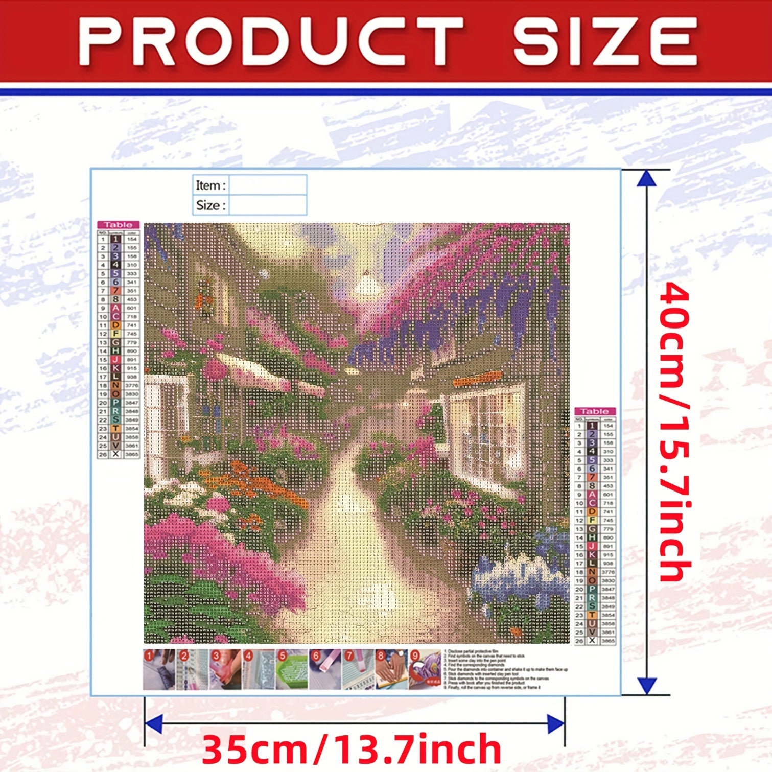 Secret Garden House DIY 5D Diamond Painting Kit